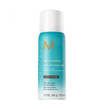 Sampon uscat Moroccanoil Dry Shampoo Dark Tones pentru par inchis la culoare 65 ml