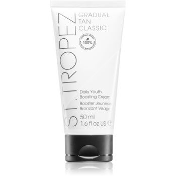St.Tropez Gradual Tan Classic Daily Youth Boosting Cream loțiune autobronzantă hidratantă faciale