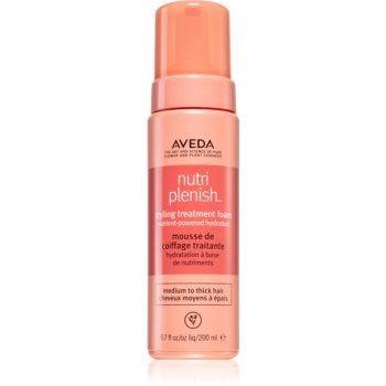 Aveda Nutriplenish™ Styling Treatment Foam spumă de styling pentru hidratare si stralucire
