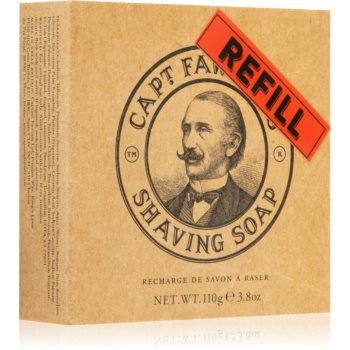 Captain Fawcett Shaving Soap Refill săpun pentru bărbierit rezerva