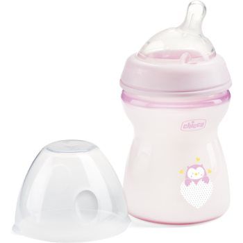 Chicco Natural Feeling Girl biberon pentru sugari