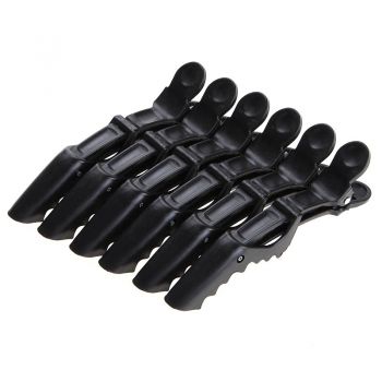 Clipsuri Par din Plastic (Crocodili) Negru