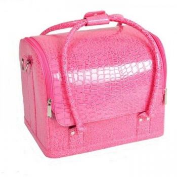 Geanta Cosmetice Beauty Case - Pink ieftina
