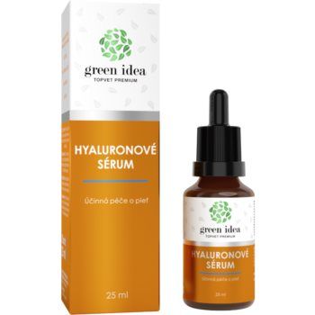 Green Idea Topvet premium herbal teas Hyaluronové sérum ingrijirea pielii