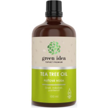 Green Idea Topvet Premium Tea Tree oil loțiune pentru față fară alcool