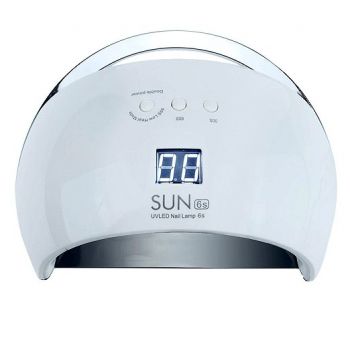 Lampa Unghii UV LED Sun 6S, 48W, Alba de firma originala