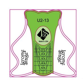 Sabloane Unghii JeromeStage U2-8, 300 buc