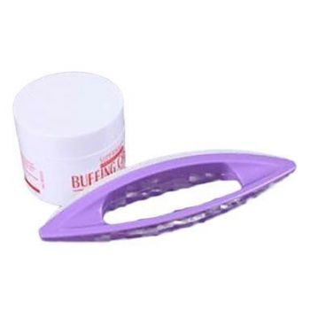 Set pentru luciu unghii - Buffing Cream + Pila