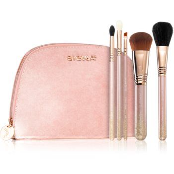 Sigma Beauty Modern Glam Brush Set set de pensule cu geantă de firma original