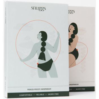 Snuggs Period Underwear Classic: Medium Flow chiloți menstruali textili în caz de menstruație medie