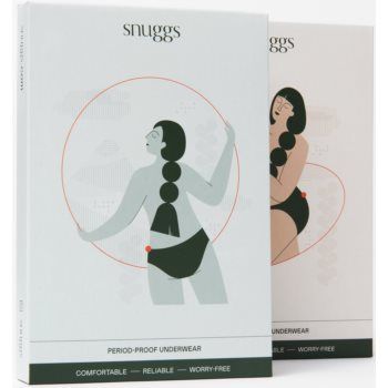 Snuggs Period Underwear Classic: Medium Flow chiloți menstruali textili în caz de menstruație medie