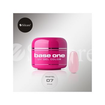 Gel UV Color Base One 5 g Pastel pink-07 la reducere