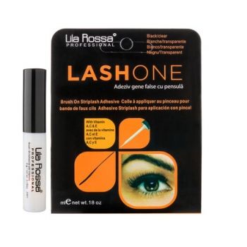 Adeziv Gene False cu Pensula Lash One-alb de firma original