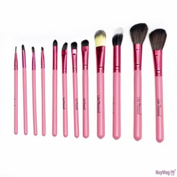 Pensule Make-up Profesionale Set 12 Lila Rossa PMU12LR