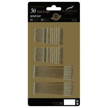 Agrafe Par Set 50 buc Oranjollie blonde 50/70 mm