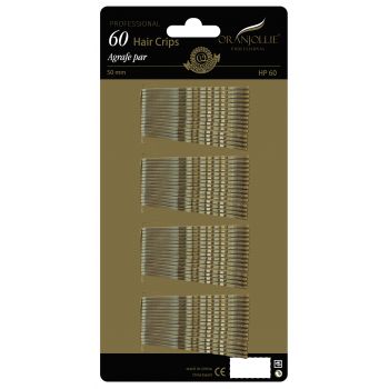 Agrafe Par set 60 buc blonde Oranjollie 50 mm