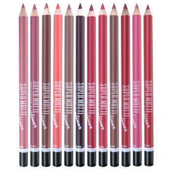 Creion buze color matte MN set 12