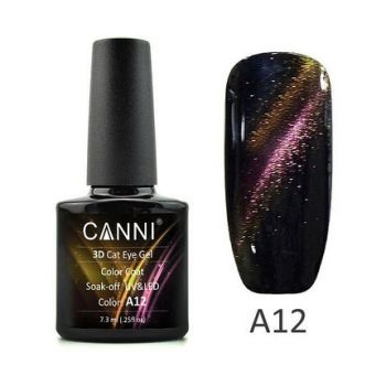 Oja Semipermanenta Canni 3D Cat Eye A12
