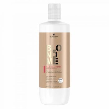 Sampon Profesional Hranitor pentru Parul Blond Schwarzkopf Professional, BlondMe Rich, 1000 ml