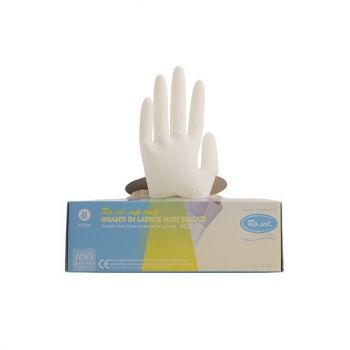 Manusi Chirurgicale Unica Folosinta Latex Fara Pudra Roial Safe Touch, Marime S, M, L, XL, 100 buc XL