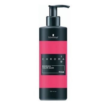 Masca de Par Intens Coloranta Schwarzkopf Professional Chroma ID, Roz, 280 ml