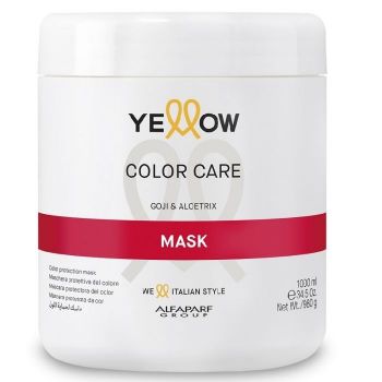 Masca de Par pentru Ingrijirea Parului Vopsit Yellow Color Care, 1000 ml la reducere