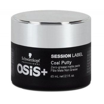 Pasta Modelatoare pentru Par Schwarzkopf Professional Osis+ Session Label Coal Putty, 65ml
