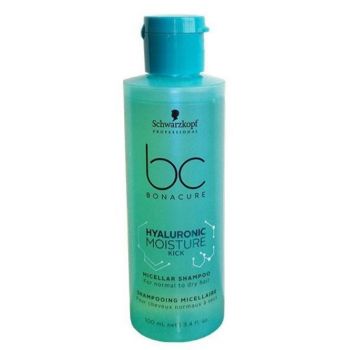 Sampon Profesional Micelar Hidratant Schwarzkopf Professional, Bonacure Hyaluronic Moisture Kick, 100 ml