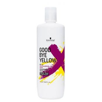 Sampon Profesional pentru Neutralizarea Tonurilor de Galben Schwarzkopf Professional Good Bye Yellow 1000 ml