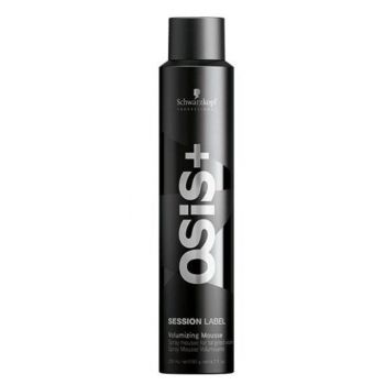 Spray Spumant de Par pentru Volum Schwarzkopf Professional Osis+ Session Label Volumizing Mousse, 200ml