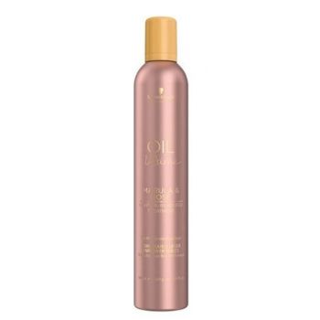 Tratament Spuma pentru Parul Normal si Subtire Schwarzkopf Professional Oil Ultime Marula & Rose Treatment, 500ml