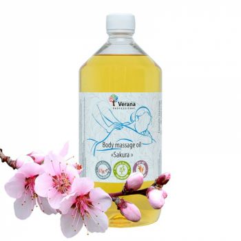 Ulei de masaj corporal Floare de Cires japonez (Sakura)