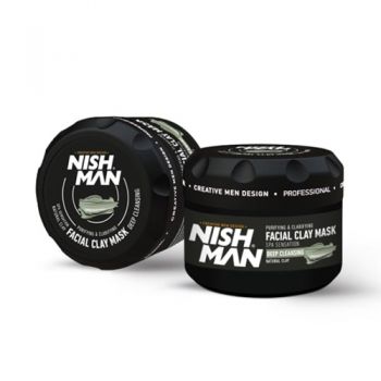 NISH MAN - Masca faciala pentru curatare - 450 g
