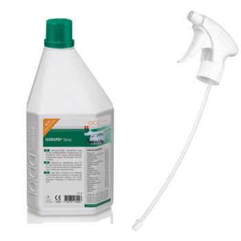 Dezinfectant Suprafete Isorapid Spray 1L + Cap Pulverizator de firma original