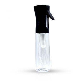 Pulverizator Frizerie Transparent - 200 ml - negru la reducere