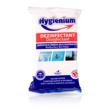 Servetele Dezinfectantante HYGENIUM - 40 buc