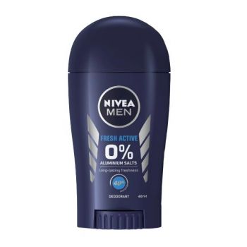 Deodorant Antiperspirant Barbati - Nivea Men Fresh Active 0% Aluminium Salts , 40ml