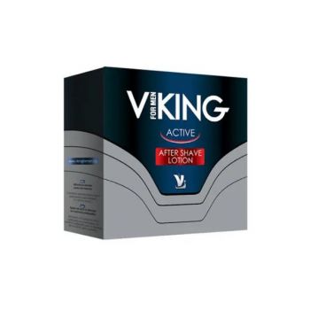 Lotiune dupa Barbierit - Aroma Viking Active After Shave Lotion, 100 ml la reducere