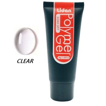 Polygel Soak Off Lidan Clear 30g