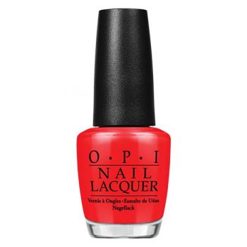 Lac de Unghii - OPI Nail Lacquer, The Thrill Of Brazil, 15ml la reducere