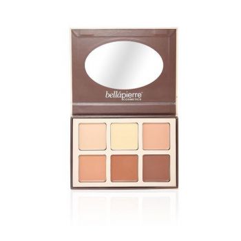 Paleta contur si iluminare Contour&Highlight Cream Palette - BellaPierre ieftina