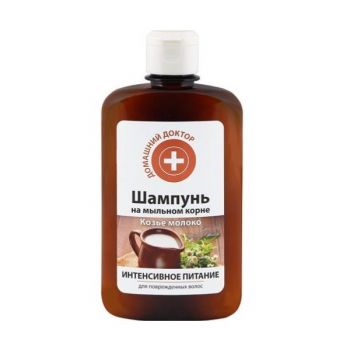 Sampon Intens Nutritiv cu Extract din Lapte de Capra si Sapunarita Doctorul Casei, 300ml