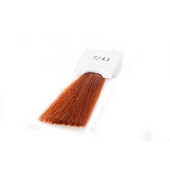 Vopsea permanenta organica Cece Sense Bio 125 ml fara parabeni nr 7.43 cooper golden blond/ blond cupru auriu Vopsea permanenta organica Cece Sense Bio 125 ml fara parabeni nr 7.43 cooper golden blond/ blond cupru auriu