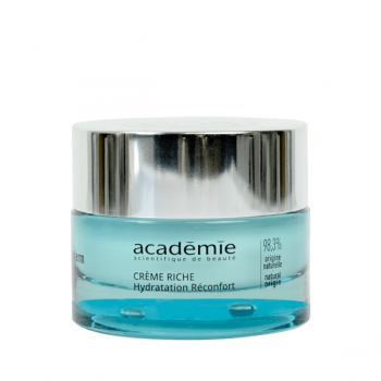 Crema de fata Academie Hydraderm Crème Riche Hydratation Rèconfort efect hidratant pentru tenul alipic 50ml