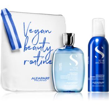 Alfaparf Milano Semi Di Lino Volumizing set (pentru par fin)