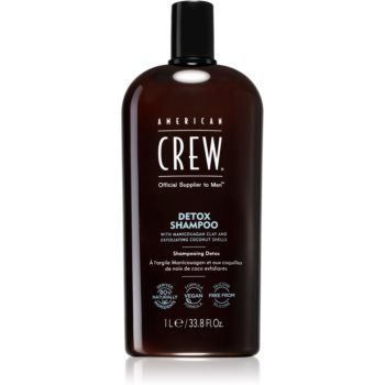 American Crew Detox sampon detoxifiant pentru restabilirea unui scalp sanaros ieftin