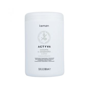 Kemon Actyva Volume E Corposita - Balsam de volum pentru par fin 1000ml