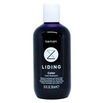 Kemon Liding Color Cold - Sampon par vopsit in nuante reci de blond 250ml