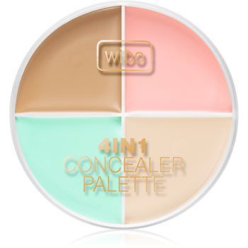 Wibo 4in1 Concealer Palette mini paleta de corectii