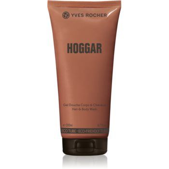 Yves Rocher Hoggar gel de dus pentru corp si par pentru barbati